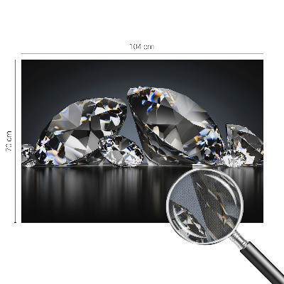 Samolepilna fototapeta za dnevno sobo Kristalna lepota