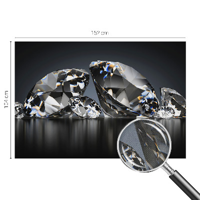 Samolepilna fototapeta za dnevno sobo Kristalna lepota