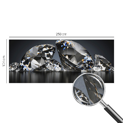 Samolepilna fototapeta za dnevno sobo Kristalna lepota