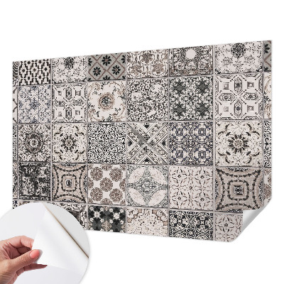 Samolepilna fototapeta za spalnico Vzorci ploščic