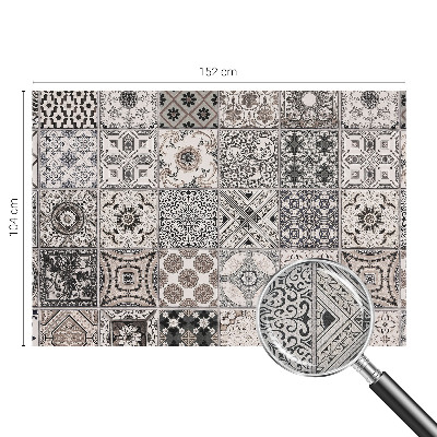 Samolepilna fototapeta za spalnico Vzorci ploščic