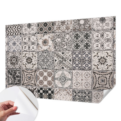 Samolepilna fototapeta za spalnico Vzorci ploščic