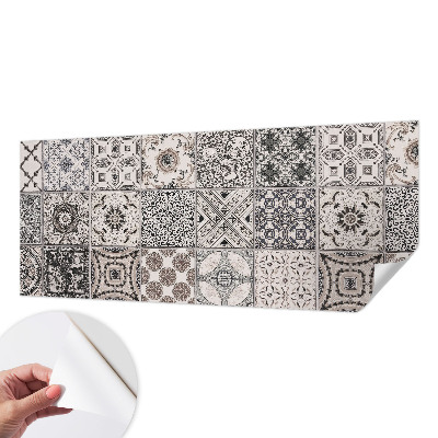 Samolepilna fototapeta za spalnico Vzorci ploščic