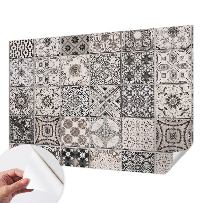 Samolepilna fototapeta za spalnico Vzorci ploščic