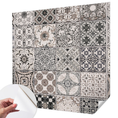 Samolepilna fototapeta za spalnico Vzorci ploščic