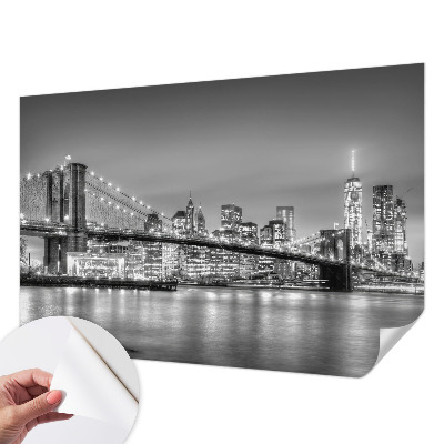 Otroška fototapeta z motivom mostu v metropoli