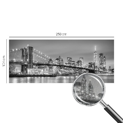 Otroška fototapeta z motivom mostu v metropoli