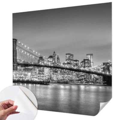 Otroška fototapeta z motivom mostu v metropoli