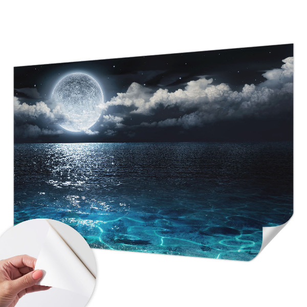 Samolepilna fototapeta z motivom nočnega morja