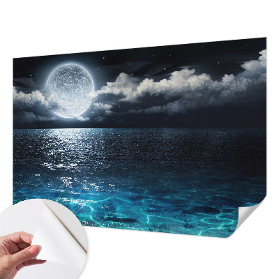Samolepilna fototapeta z motivom nočnega morja