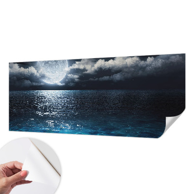 Samolepilna fototapeta z motivom nočnega morja