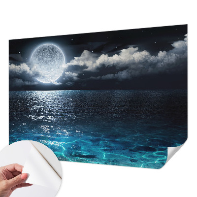 Samolepilna fototapeta z motivom nočnega morja