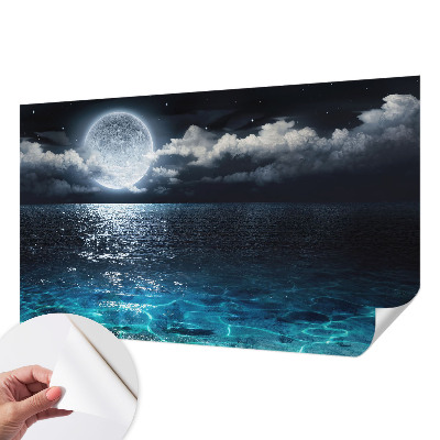 Samolepilna fototapeta z motivom nočnega morja