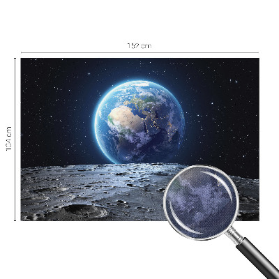 Samolepilna fototapeta za dnevno sobo Kozmična panorama