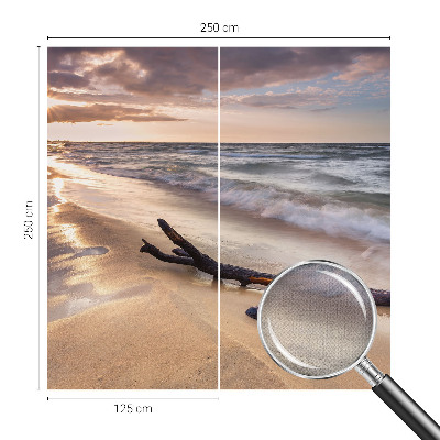 3D fototapeta Zahodna plaža