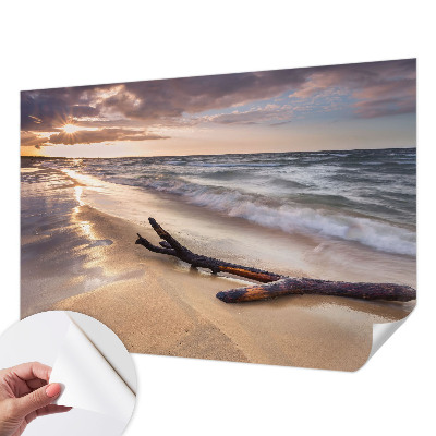 3D fototapeta Zahodna plaža