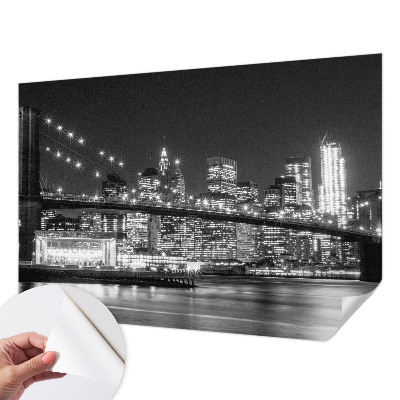 Samolepilna fototapeta za spalnico Nočna panorama