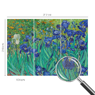 Samolepilna fototapeta Vrtno cvetje