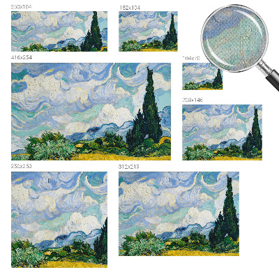 Samolepilna fototapeta za dnevno sobo Izrazni oblaki