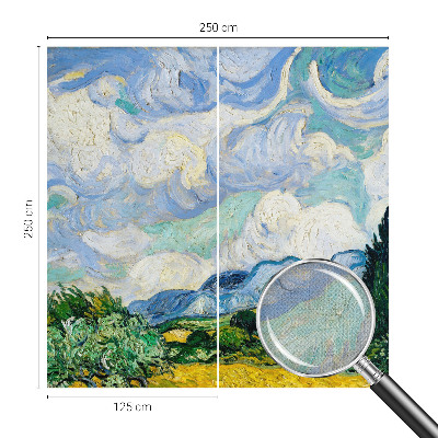 Samolepilna fototapeta za dnevno sobo Izrazni oblaki