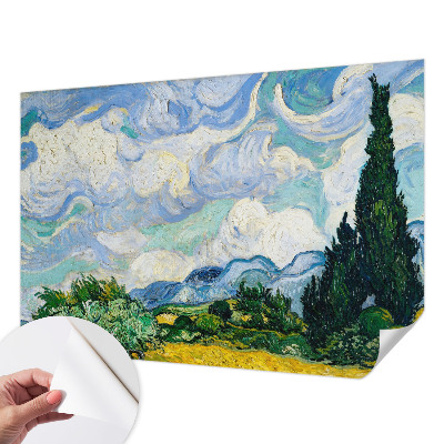 Samolepilna fototapeta za dnevno sobo Izrazni oblaki