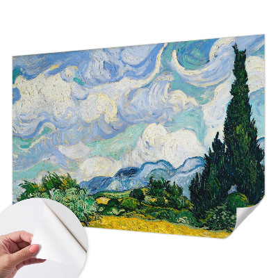 Samolepilna fototapeta za dnevno sobo Izrazni oblaki