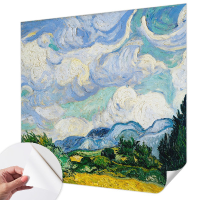 Samolepilna fototapeta za dnevno sobo Izrazni oblaki