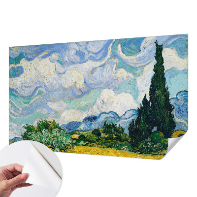 Samolepilna fototapeta za dnevno sobo Izrazni oblaki