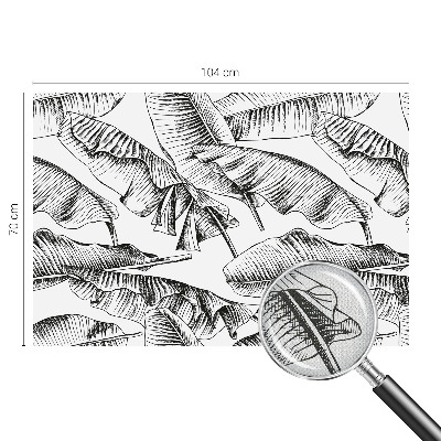 Otroška fototapeta Bananin list