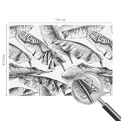 Otroška fototapeta Bananin list