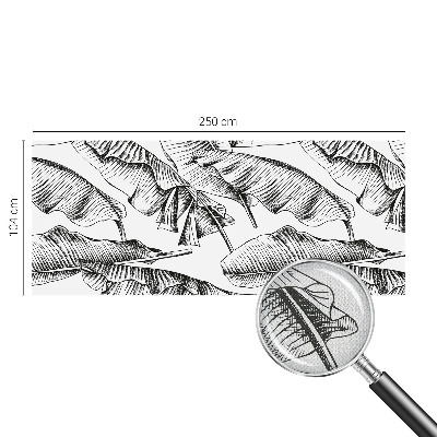 Otroška fototapeta Bananin list