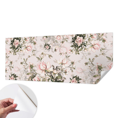 3D fototapeta s cvetličnim vzorcem