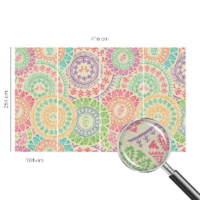 Otroška fototapeta Barvite mandale