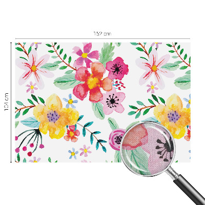 Samolepilna fototapeta za dnevno sobo Cvetlična svežina