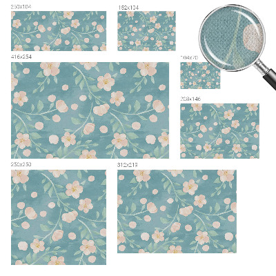 Samolepilna fototapeta za spalnico Cvetlična eleganca