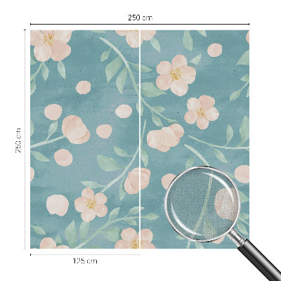 Samolepilna fototapeta za spalnico Cvetlična eleganca