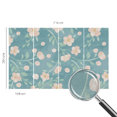 Samolepilna fototapeta za spalnico Cvetlična eleganca