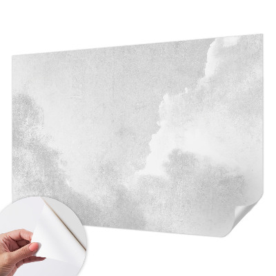 3D fototapeta s subtilnim vzorcem oblakov