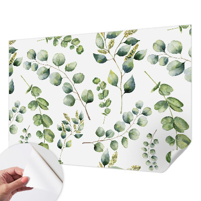 Fototapeta za otroško sobo Zeleni listi