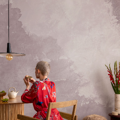 Samolepilna fototapeta za spalnico Vijolična abstrakcija