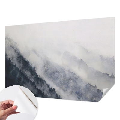 3D fototapeta z motivom gorske megle