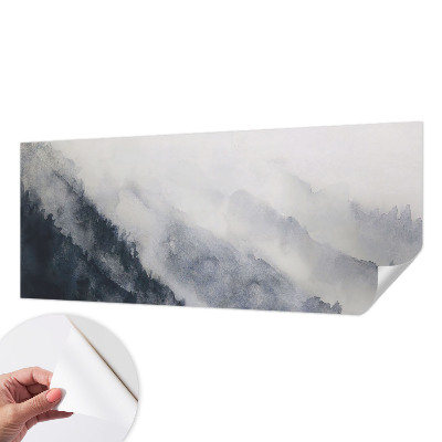 3D fototapeta z motivom gorske megle
