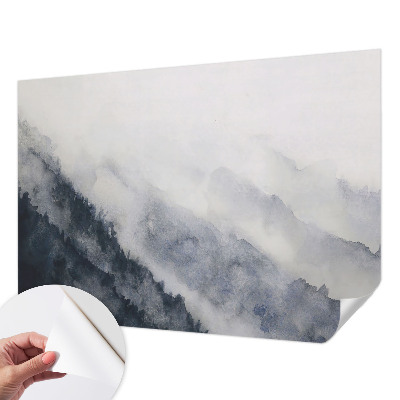 3D fototapeta z motivom gorske megle