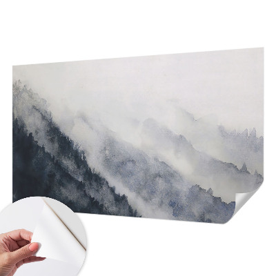3D fototapeta z motivom gorske megle