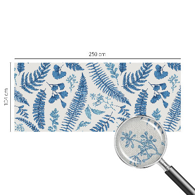 Samolepilna fototapeta Botanični vzorci