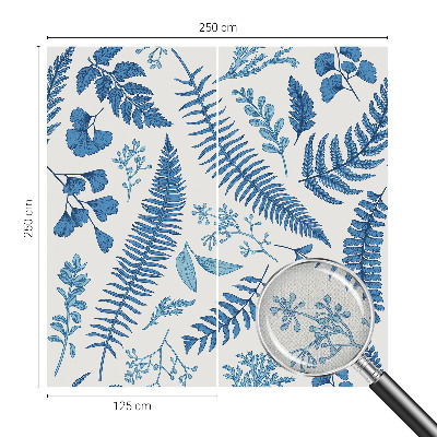 Samolepilna fototapeta Botanični vzorci