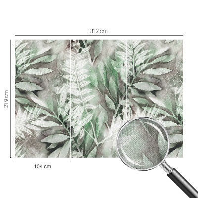 3D fototapeta Akvarelni listi