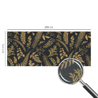 Samolepilna fototapeta za spalnico Botanični listi