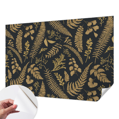 Samolepilna fototapeta za spalnico Botanični listi