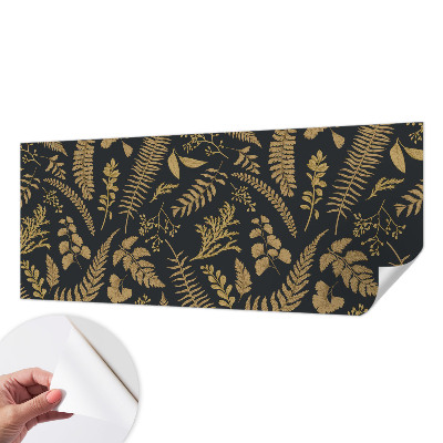 Samolepilna fototapeta za spalnico Botanični listi